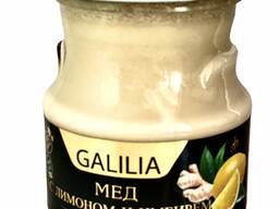 Բնական մեղր լիմոնով և կոճապղպեղով 250գ. , Բնական մեղր նարնջով և դարչինով 250գ.