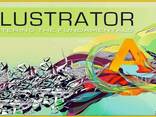 Adobe Illustrator grafikakan dizayni cragrer - photo 1