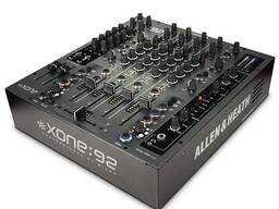 Allen and heth xone:92 Professional 6 Channel Club/DJ Mixer With Faders, 5Hz-30kHz Frequen