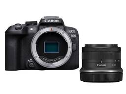 Canon EOS R10 առանց հայելի թվային տեսախցիկ RF-S 18-45 մմ f/4.5-6.3 IS STM ոսպնյակով