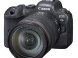 Canon EOS R6 FF առանց հայելի տեսախցիկ 24-105 մմ USM ոսպնյակների փաթեթով եռոտանի հավաքածուո
