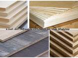 Chipboard, laminated chipboard, MDF, HDF, plywood - фото 1