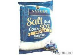Cоль пищевая морская «Salero» йодированная