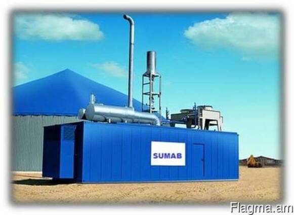 Газовая электростанция ГПУ 800 Квт.