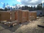 Дома из бревна рубленного под рубанок - photo 1