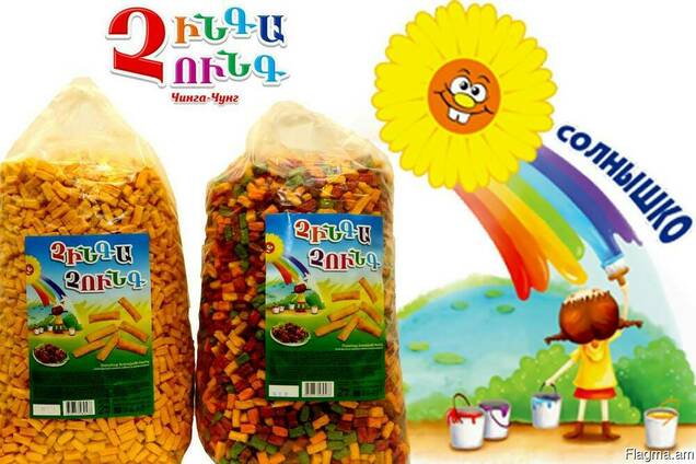Хлебные чипсы "Чинга Чунг"