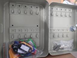 Ключница, шкаф (сейф) настенная для хранения ключей, Metal key case,