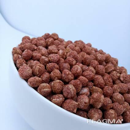 Кукурузные шарики со вкусом какао