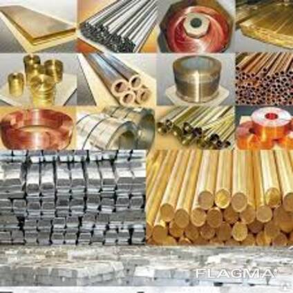 Медь латунь бронз капролон фторопласт титан никель алюминий