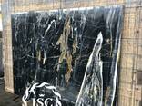Мрамор Abstract Golden Black, Black &amp; Gold, Marquina Gold, Golden Black - фото 3