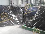 Мрамор Nero Marquina, Marine Black - фото 7