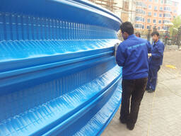 Оборудование для производства арочного профиля модель 610 Чертёж профиля: Вид