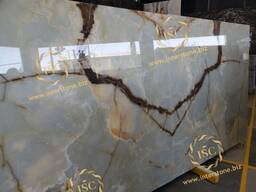 Оникс Bianco White, White Onyx, White &amp; Brown