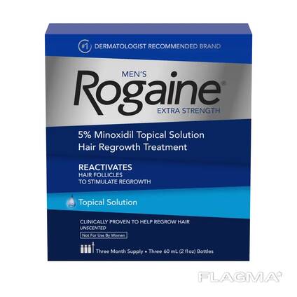 Original Rogaine Minoxidil 5% (USA) – Մազաթափության դեմ միջոց տղամարդկանց համար