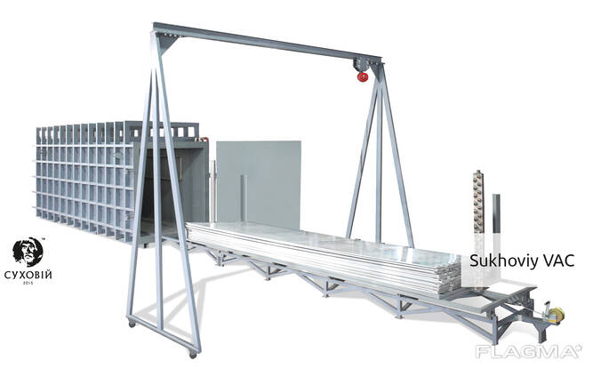 Пресс-вакуумная сушильная камера Суховий