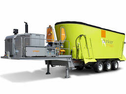 Смеситель-кормораздатчик прицепной Storti Dunker TТ