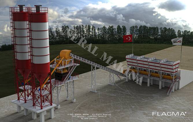 Стационарные бетонные заводы Titan 100