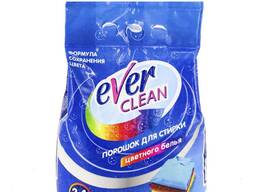 Стиральный порошок Ever clean в упаковке по 2,4 кг.