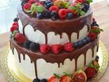 The preparation and decoration of cakes Torteri dzevavorman  - photo 1