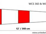 Ветроуказатель ВКС360/PRO: Сменный ветровой конус износостойкий размером 90х360 см - фото 1