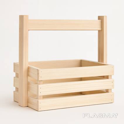 Ящик деревянный с ручкой