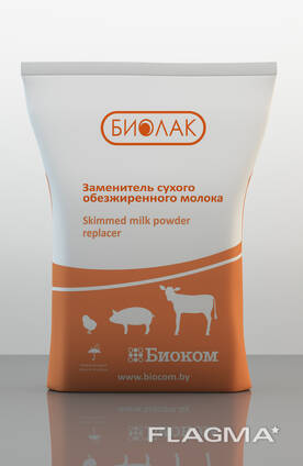 Заменитель сухого обезжиренного молока Биолак