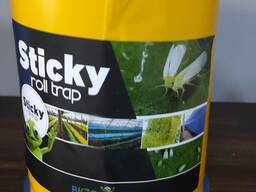 Желтые клеевые рулонные ловушки 15смх100м