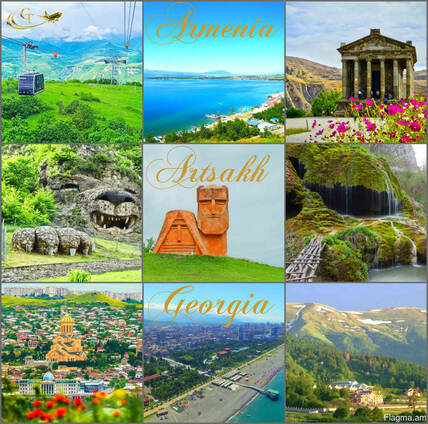 Էկսկուրսիաների կազմակերպում Հայաստանում Վրաստանում և Լեռնայի